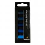Royal Talens Rembrandt Soft Pastels - Set Of 5 - Warm Blues [31820524]